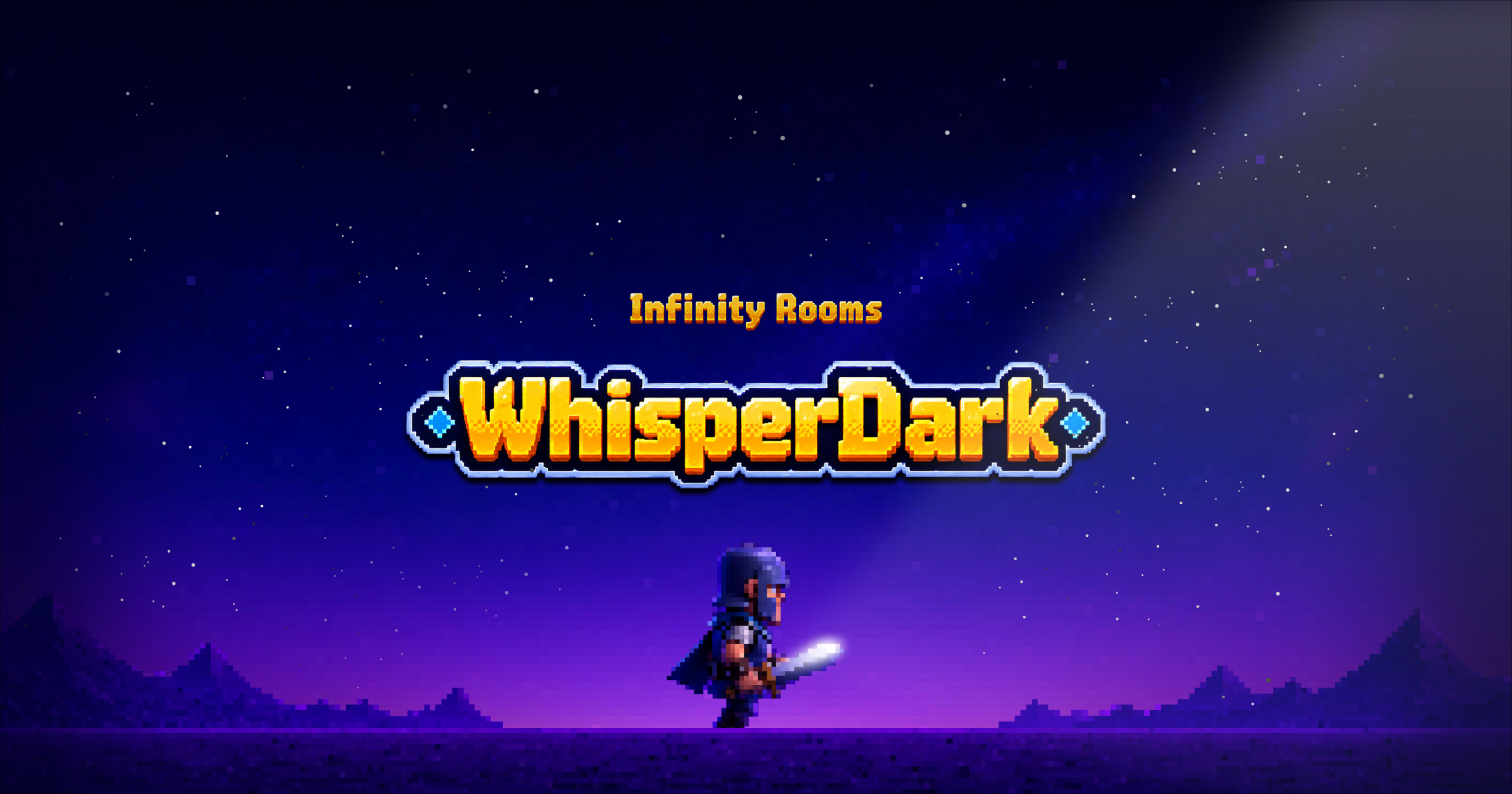 WhisperDark: Infinity Rooms title screen